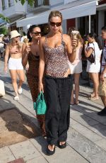 BROOKS and SARAH JANE NADER Out for Ice Cream in Ibiza 05/06/2025