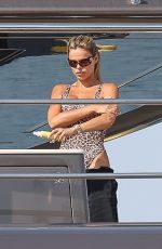 BROOKS and SARAH JANE NADER Out for Ice Cream in Ibiza 05/06/2025