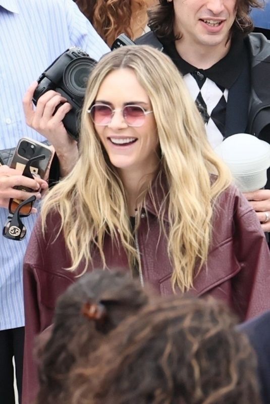 CARA DELEVINGNE at TopShop Fashion Show in Trafalgar Square 08/16/2025