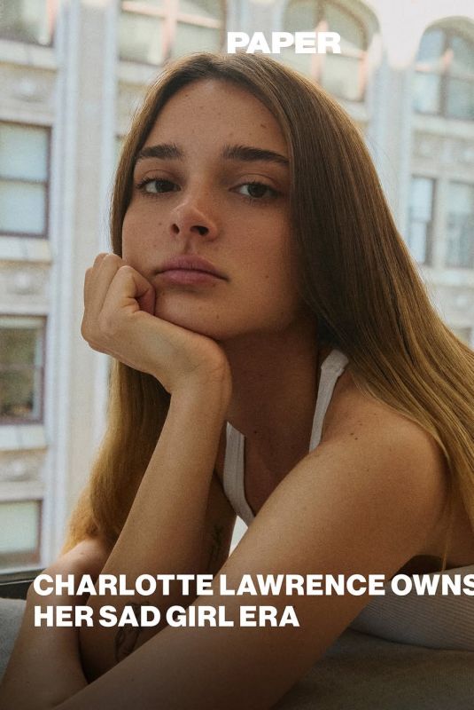 CHARLOTTE LAWRENCE for Paper Magazine 08/26/2025