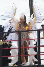 CHLOE BAILEY in Costume at The Crop Over Festival in Barbados 08/04/2025