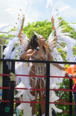 CHLOE BAILEY in Costume at The Crop Over Festival in Barbados 08/04/2025