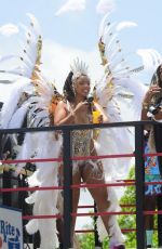 CHLOE BAILEY in Costume at The Crop Over Festival in Barbados 08/04/2025