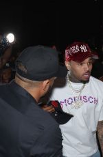 Chris Brown - Attends an after party at Harbor in New York City 08/12/2025