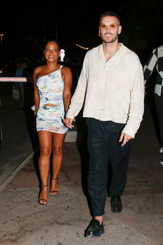 CHRISTINA MILIAN and Matt Pokora Leaves Vip Room in Saint Tropez 08/08/2025