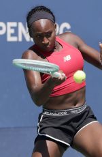 COCO GAUFF at US Open Tennis Championships at Flushing Meadows 08/23/2025