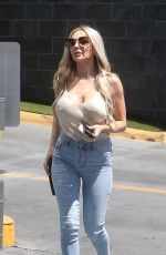 COURTNEY STODDEN Leaves a Business Meeting in Beverly Hills 08/19/2025