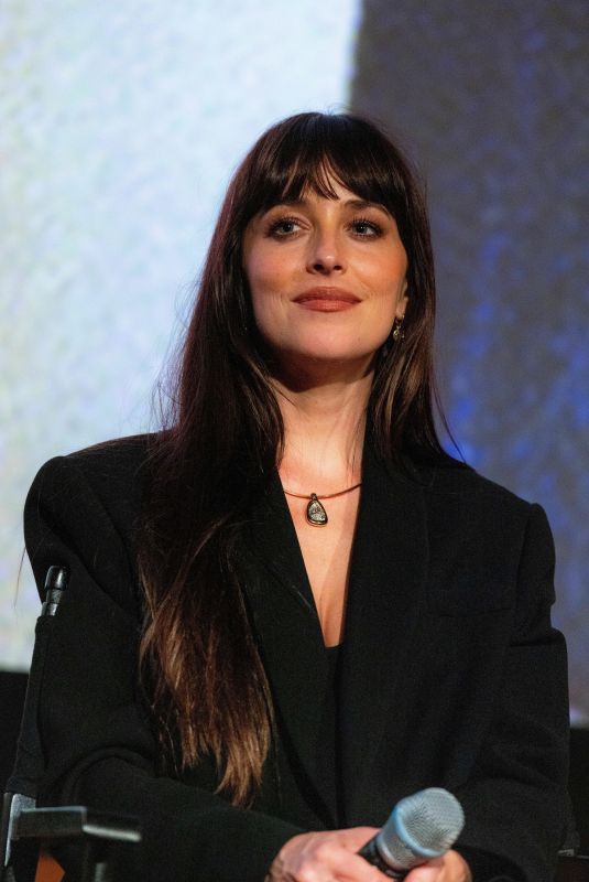 DAKOTA JOHNSON at Splitsville Screening in Los Angeles 08/14/2025