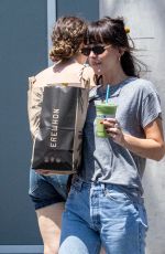 DAKOTA JOHNSON Shopping at Erewhon Market Before Getting Her Car Washed in Calabasas 08/12/2025