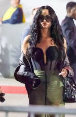 DEMI LOVATO Arrives at Lady Gaga