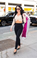 DEMI LOVATO Out and About in Chelsea in New York City 08/11/2025
