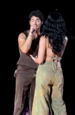 DEMI LOVATO Performs at Jonas Brothers: JONAS20 Greetings From Your Hometown Tour at MetLife Stadium in East Rutherford 08/10/2025