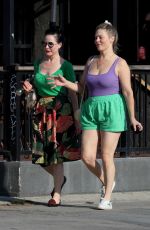 DITA VON TEESE Out with a Friend in Los Angeles 08/12/2025