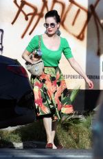 DITA VON TEESE Out with a Friend in Los Angeles 08/12/2025