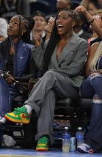 DOECHII at Phoenix Mercury vs Chicago Sky Game at Wintrust Arena in Chicago 08/03/2025