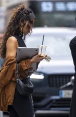 EIZA GONZALEZ Leaves a Hotel in Madrid 04/29/2025