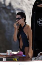 EMILY RATAJKOWSKI in a Swimsuit at a Pool in Positano 08/07/2025