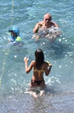 EMILY RATAJKOWSKI in Bikini on Vacation with DJ Orazio Rispo at Amalfi Coast 08/05/2025