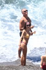 EMILY RATAJKOWSKI in Bikini on Vacation with DJ Orazio Rispo at Amalfi Coast 08/05/2025