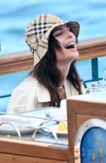 EMILY RATAJKOWSKI Out for Lunch with DJ Orazio Rispo on Amalfi Coast 08/03/2025