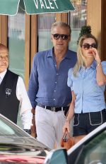 EMMA KROKDAL and Dolph Lundgren Out for Lunch at Cipriani in Beverly Hills 08/21/2025
