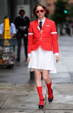 EMMA MYERS Arrives at Good Morning America in New York 08/06/2025