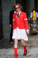EMMA MYERS Arrives at Good Morning America in New York 08/06/2025