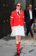 EMMA MYERS Arrives at Good Morning America in New York 08/06/2025