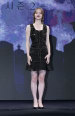 EMMA MYERS at Wednesday Season 2 Press Conference in Seoul 08/11/2025