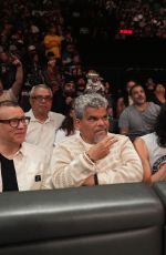 EMMA MYERS at WWE Monday Night RAW at Barclays Center in Brooklyn 08/04/2025