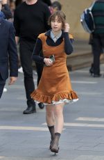 EMMA MYERS Boarding a Yacht in Sydney 08/16/2025