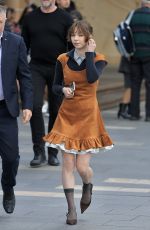 EMMA MYERS Boarding a Yacht in Sydney 08/16/2025