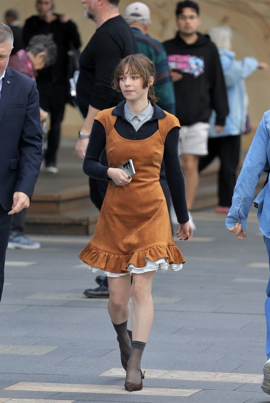 EMMA MYERS Boarding a Yacht in Sydney 08/16/2025