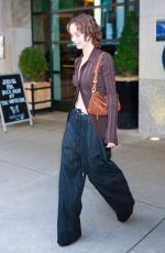 EMMA MYERS Out and about in Midtown in New York City 08/04/2025