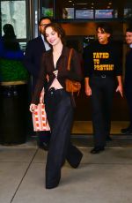 EMMA MYERS Out and about in Midtown in New York City 08/04/2025