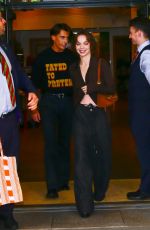 EMMA MYERS Out and about in Midtown in New York City 08/04/2025