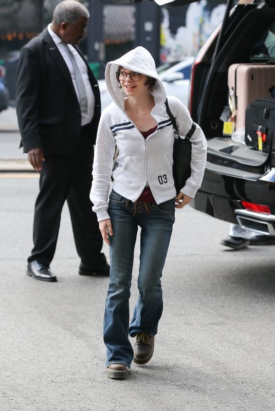 EMMA MYERS Out and About in New York City 08/27/2025