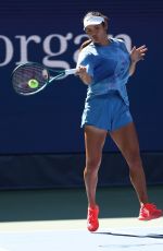 EMMA RADUCANU at a Practice Session Ahead of US Open at Flushing Meadows 08/23/2025