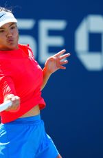 EMMA RADUCANU at Practice Session at US Open at Flushing Meadows 08/26/2025