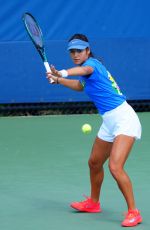 EMMA RADUCANU at Practice Session at US Open at Flushing Meadows in New York 08/28/2025