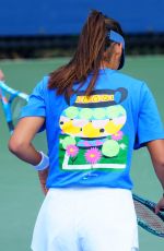 EMMA RADUCANU at Practice Session at US Open at Flushing Meadows in New York 08/28/2025
