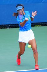 EMMA RADUCANU at Practice Session at US Open at Flushing Meadows in New York 08/28/2025