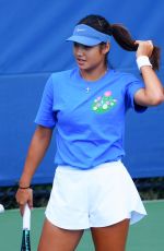 EMMA RADUCANU at Practice Session at US Open at Flushing Meadows in New York 08/28/2025
