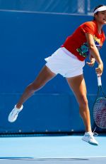 EMMA RADUCANU at Practice Sessions for Cincinnati Open 08/07/2025