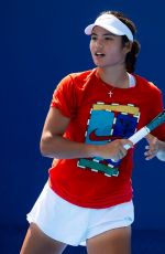 EMMA RADUCANU at Practice Sessions for Cincinnati Open 08/07/2025