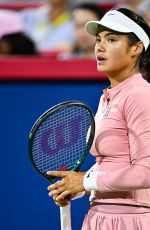 EMMA RADUCANU at Third Round of WTA 1000 National Bank Open in Montreal 08/01/2025