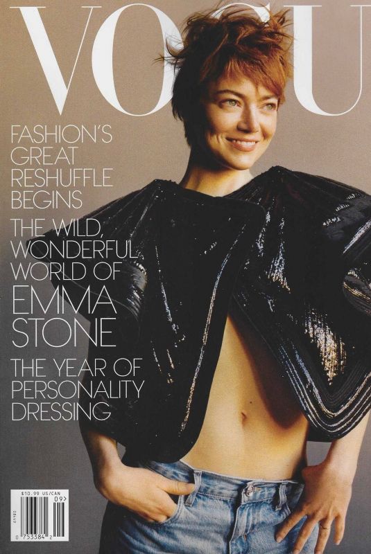 EMMA STONE for Vogue Magazine, September 2025