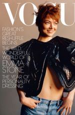 EMMA STONE in Vogue Magazine, September 2025