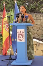 EVA LONGORIA at Inauguration of a Monolith for Maria Bravo at Casa Angeles in Marbella 08/06/2025