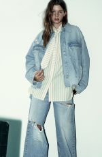 EVER ANDERSON for Zara Denim Collection, August 2025